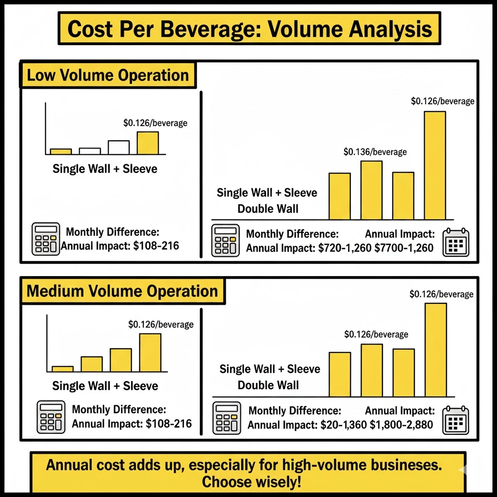 Cost Per Beverage Volume Analysis