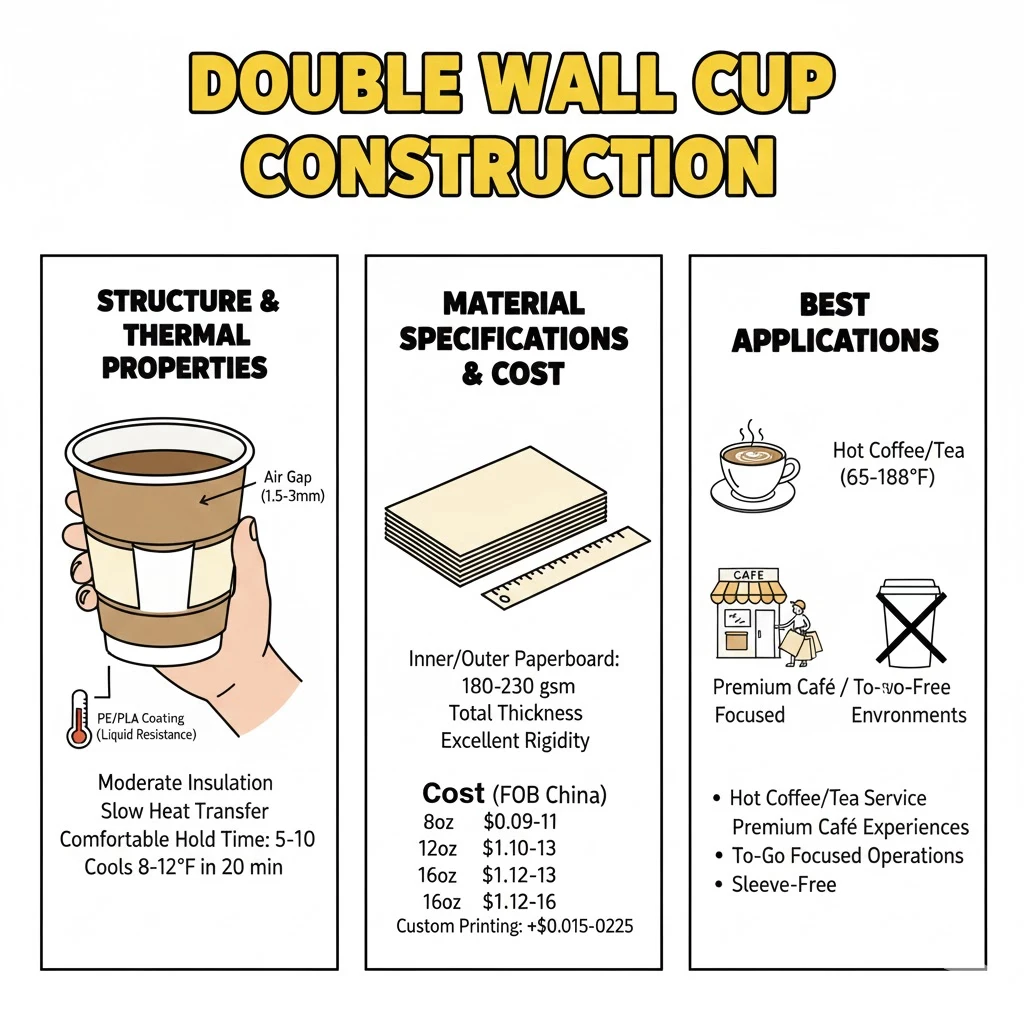 Double Wall Cup Construction