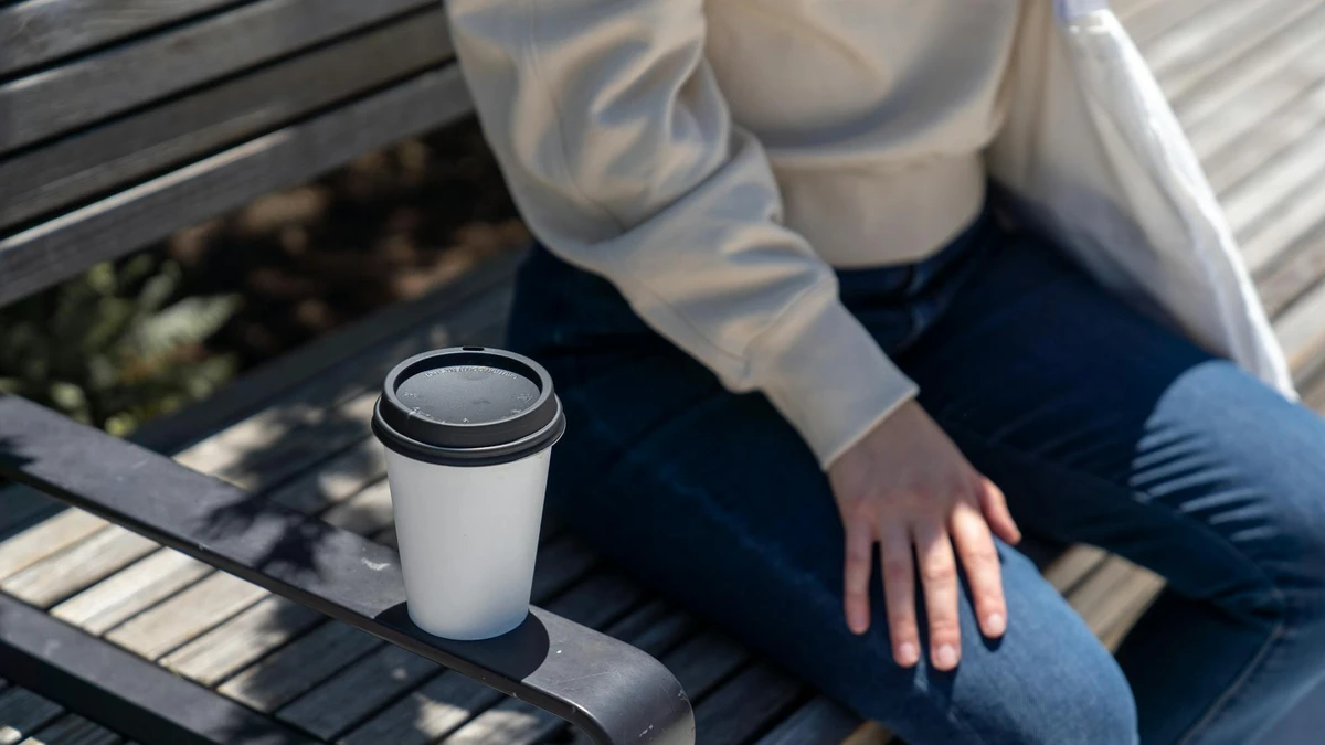 Papacko compostable cup lids showing eco-friendly design for sustainable beverage service