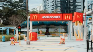 Papacko custom paper food boxes showing consistent franchise branding across multiple restaurant locations