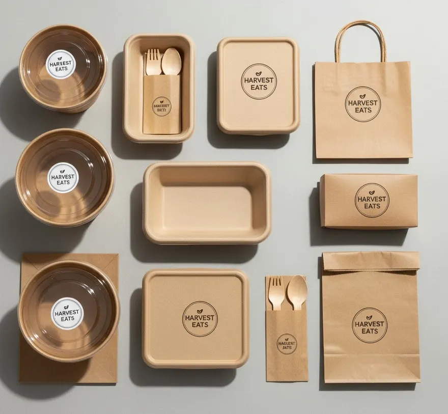 Papacko food containers and takeaway packaging for restaurants