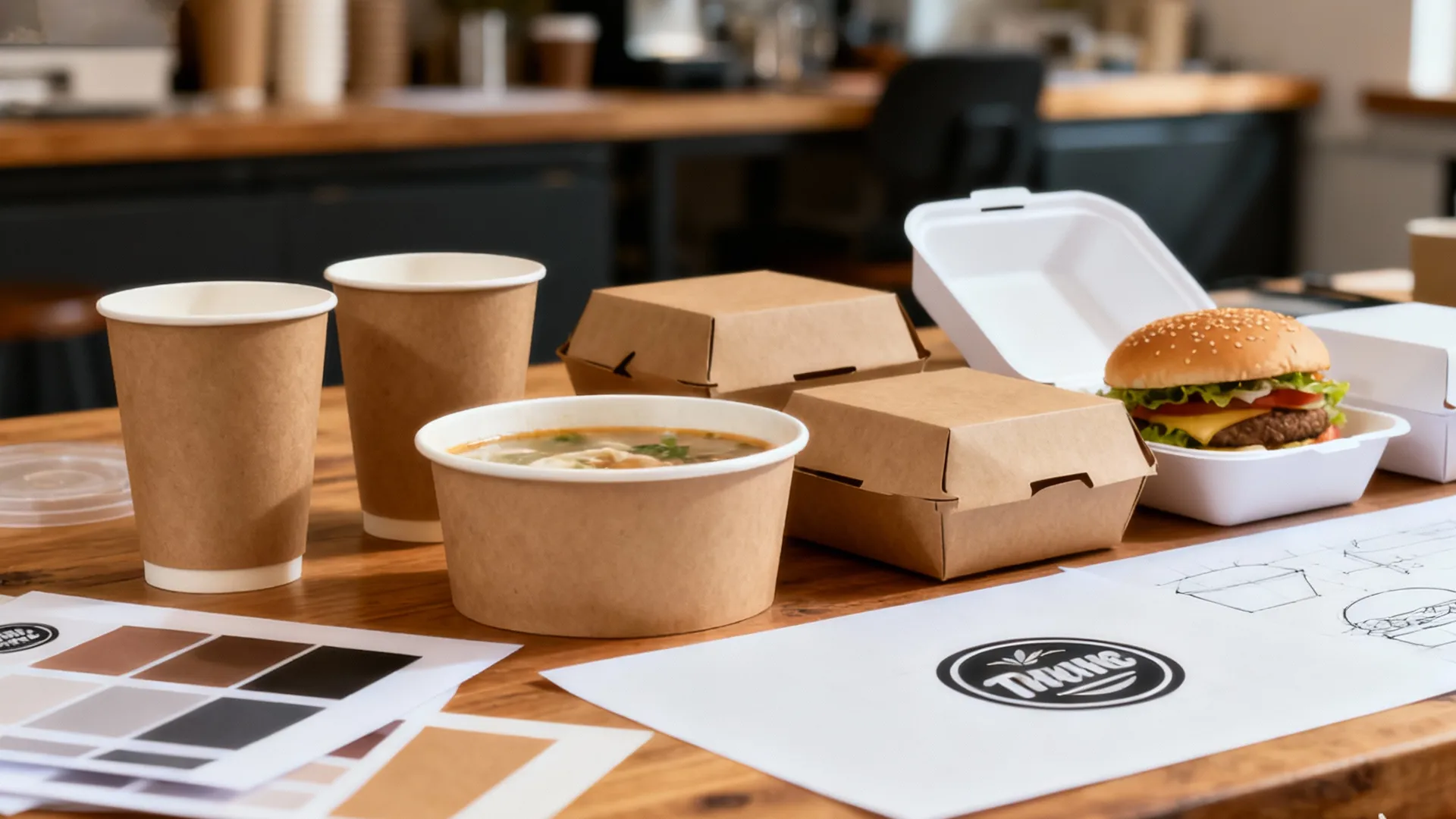 Papacko 紙ボウルやランチボックスなど食品用紙パッケージ