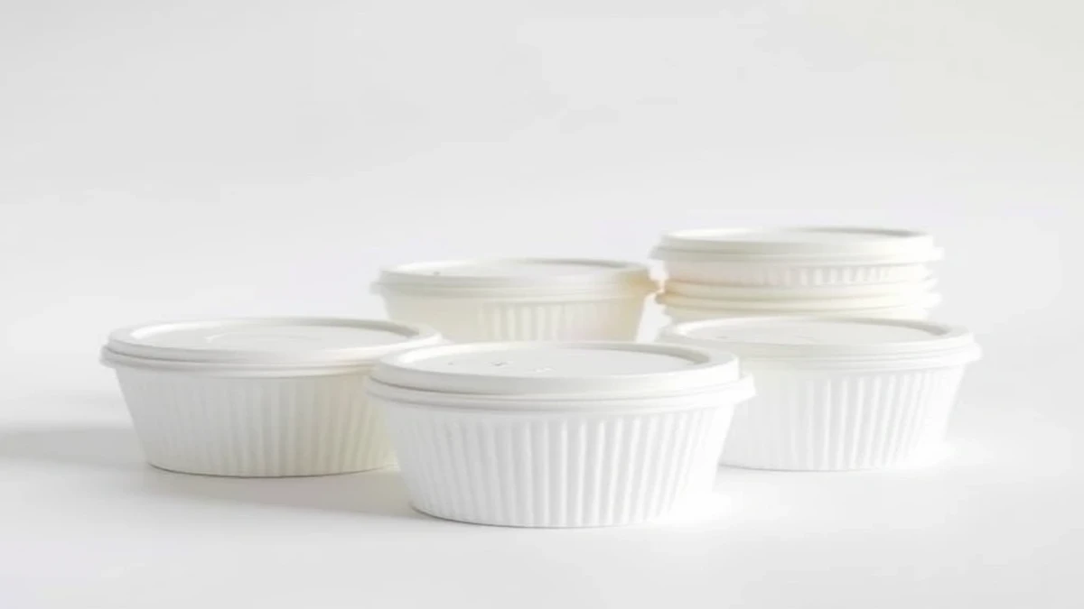 Papacko paper cup lids types - professional product visualization