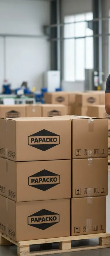 Papacko quality inspection and export packaging process
