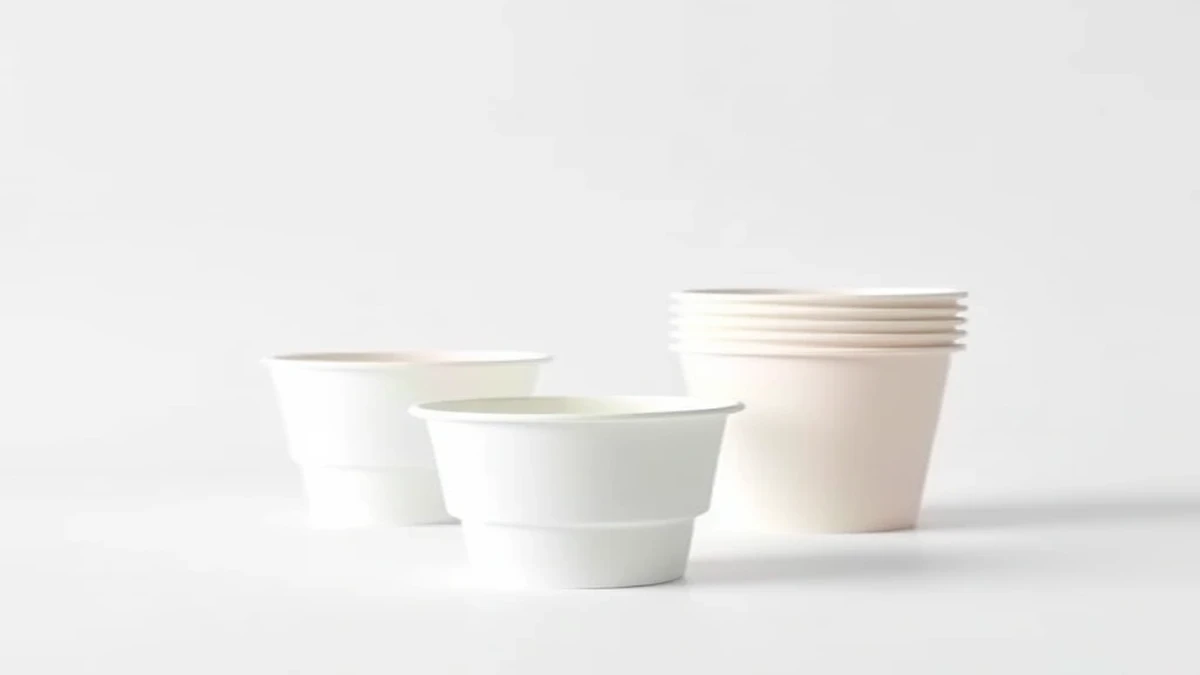 Papacko wholesale paper cups - professional product visualization