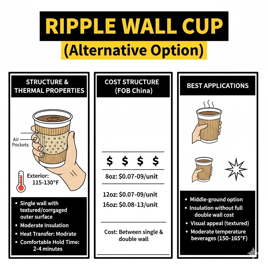 ripple Wall Cup Construction