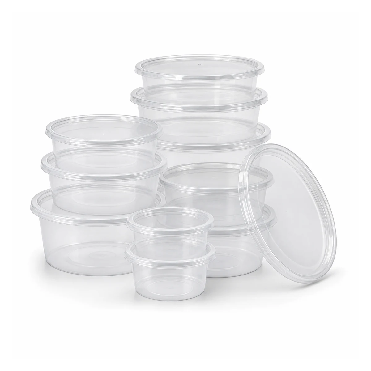 Papacko Plastic Round Food Containers – Papacko Series