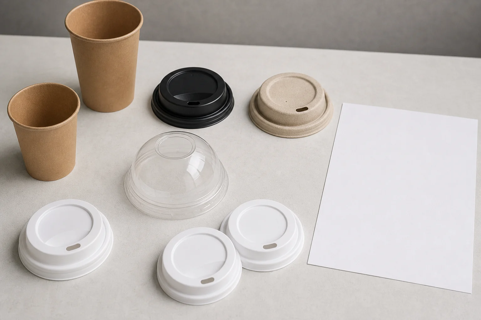 Cup lid sourcing brief