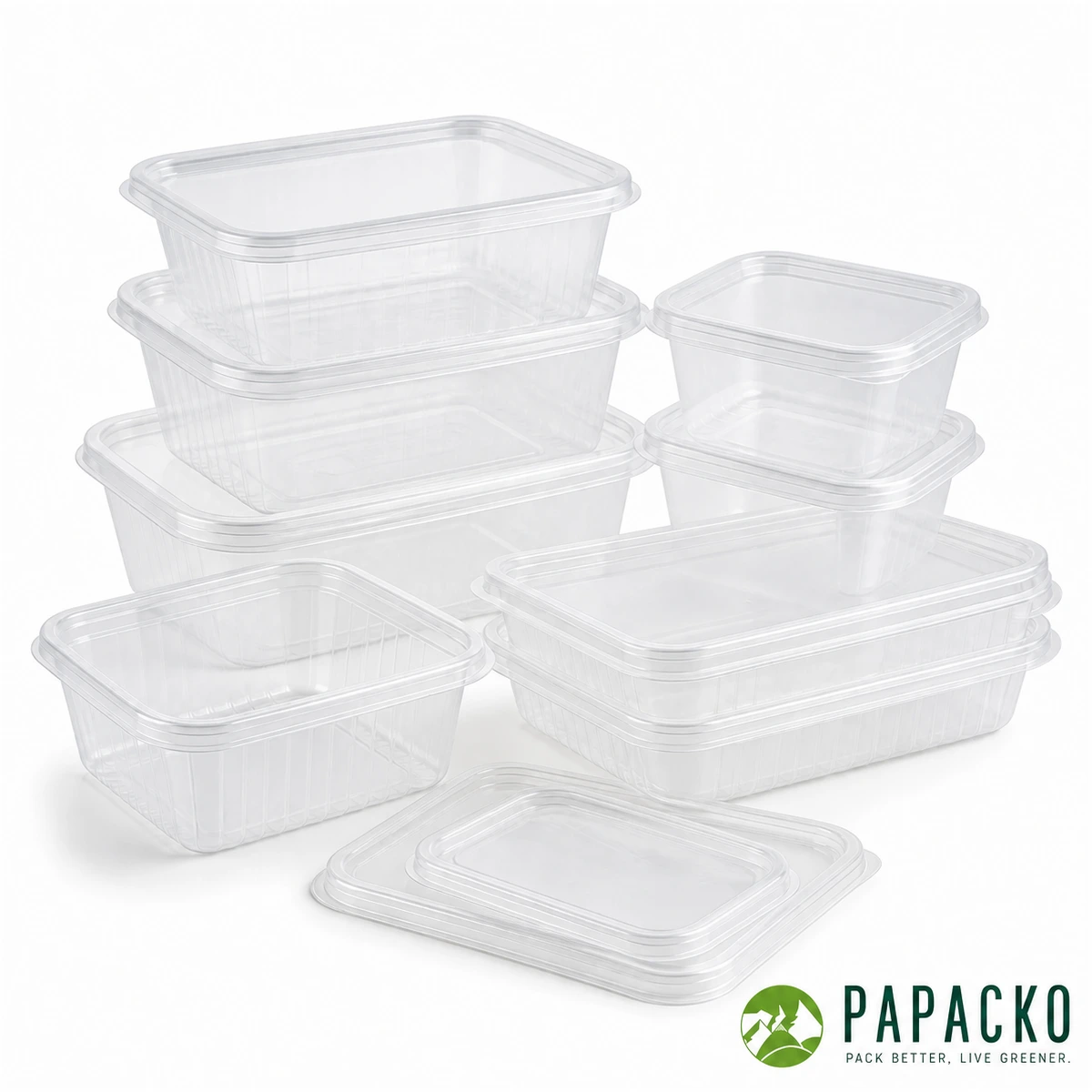Papacko Disposable Plastic Food Containers – Papacko Series