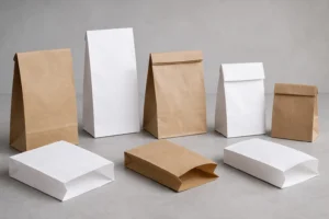 Unbranded paper bag sample family