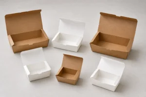 Unbranded takeaway lunch box sample family